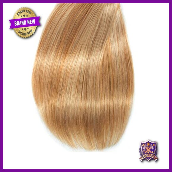 Virgin Remy Human Hair Extensions Straight Bundles 30-34 Inch 3 Pack main image 6